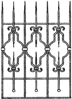 Кованая решетка РК-02