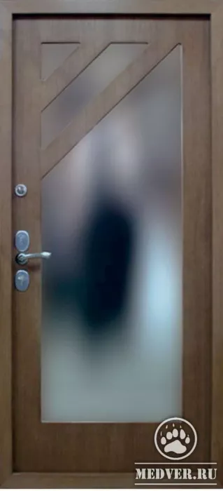 Дверь с зеркалом 69